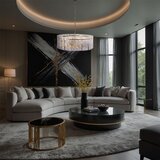 Toolight Visilica s kristalima APP1779-CP 60CM Gold | shoptok.hr