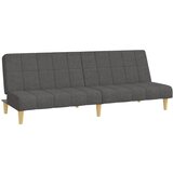 Maison Chic kavč - Sofa - Kanape dvosed z ležiščem temno sivo blago, (21726704) Cene