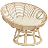  Okrugli jastuk krem Ø 60 x 11 cm od tkanine Oxford | shoptok.hr