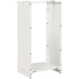  stojalo za drva belo 40x30x80 cm hladno valjano jeklo | Shoptok.si