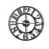 Bystag kovinska stenska ura The Old Times, ø 50 cm | Shoptok.si