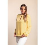 Fenzy Bluza S Dekolteom, Žuta | shoptok.hr