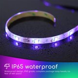 Aigostar led rgb prigušiva traka 5m LED/24W/12/230V IP65 + daljinski upravljač | Eponuda.com