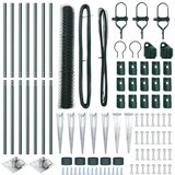  Heksagonalna ograda s stubom 10 x 1,2 m Čelik premazan PVC-om | shoptok.hr