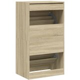 Ormarić za cipele s 2 ladice boja hrasta 60 x 42 x 108 cm | shoptok.hr