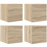 vidaXL Zidni TV ormarići 4 kom boja hrasta sonome 30,5 x 30 x 30 cm | shoptok.hr