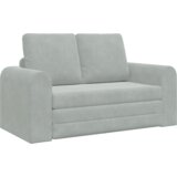  Kauč na kat 2-u-1 svjetlosivi 148x71x83 cm baršun | shoptok.hr