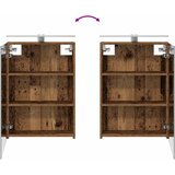  Set ormarića za kupaonicu 5 pcs Staro drvo 50 x 14,5 x 70 cm | shoptok.hr
