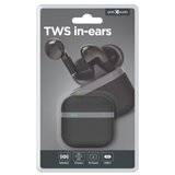 Gembird TWS-02-BK bluetooth V5.0 slušalice, TWS, black/spacegrey | ePonuda.com