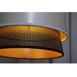  Duolla - Plafonski luster BELL SHINY 1xE27/15W/230V prečnik 25 cm srebrna/crna | Eponuda.com