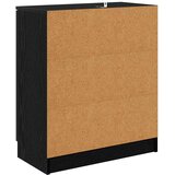  Komode 2 pcs Crni hrast 60 x 30 x 70 cm Konstruirano drvo | shoptok.hr