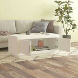  Klubska mizica bela 102x50x45 cm konstruiran les, (20711618) | Shoptok.si