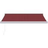 Tenda Ročno zložljiva tenda bordo 350x250 cm | Shoptok.si