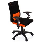 MID.YOU Mladinski Vrtljiv Stol Kiddy Pro Al, Črna, Oranžna | Shoptok.si