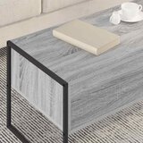  Kava Stol Siva Sonoma 100 x 46 x 40 cm Konstruirano drvo | Eponuda.ba