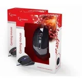 Miš GEMBIRD MUSG-001-R, USB, optical, gaming, full-speed, red, 400-1600 dpi