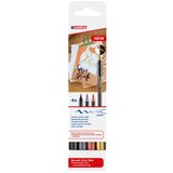  Brush flomasteri E-1340, 1-6 mm metalik set 1/4 Edding sortirano Cene