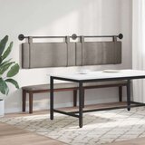  Držeće uzglavlje Zidne Sivi 210 x 55 x 5 cm Antikni PU - Sivi 200 cm bez LED | shoptok.hr