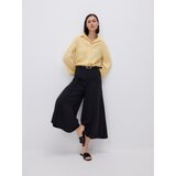 Reserved Culotte hlače od modalnih vlakana - crno | shoptok.hr