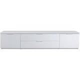 CARRYHOME TV-ELEMENT bela, visoki sijaj | Shoptok.si