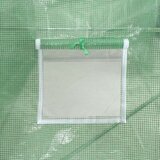  Staklenik s čeličnim okvirom zeleni 20 m² 10 x 2 x 2 m | shoptok.hr