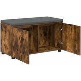  Klupa za hodnik s jastukom Dimljeni Hrast 80 x 38 x 46 cm | Eponuda.com