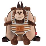  RUKSAK MINI OBOSTRANI S ODVOJIVIM PLIŠANCEM MAX MONKEY PERLETTI 13031 | Shoptok.si