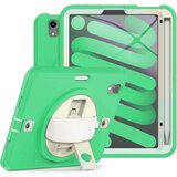 NIKCORP Ovitek za iPad Mini 6 8.3" s stojalom, naramnim pasom in držalom za pisalo, troslojna zaščita proti udarcem, zelen, (5000139071) | Shoptok.si