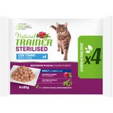 Natural trainer Cat Multipack Sterilised Adult, vrečka - tuna - 4 x 85 g | Shoptok.si