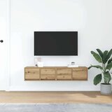 vidaXL TV omarica 2 kosa artisan hrast 60x31x25,5 cm inženirski les | Shoptok.si