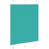  Plisirana zavjesa petrolej zelena 110x100 cm Širina tkanine 109,4 cm Poliester | shoptok.hr