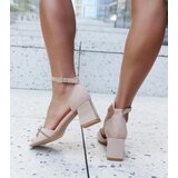 Gemre Asila block-heeled sandals with leather insole | Shoptok.si