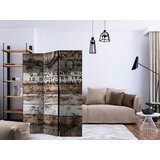 Artgeist PARAVAN 135/172/3 cm bela, svetlo rjava | Shoptok.si