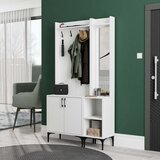 Hanah home čiviluk set 5000-5040 white hall stand