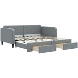 vidaXL Izvlečna dnevna postelja s predali brez vzmetnice 100x190 cm, (22053873) | Shoptok.si