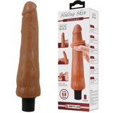 Pretty Love Waldorf Sliding Skin Vibrator 25cm Brown | Shoptok.si