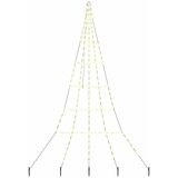  LED Božićno drvce s zemljanim klinovima Topla bijela 306 cm | shoptok.hr