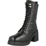 River Island Škornji z vezalkami 'VICTORIANA' črna | Shoptok.si