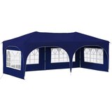  Rastezljivi šator za zabave 575 x 288 x 245 cm Plava | shoptok.hr