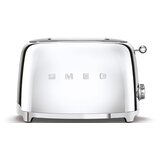 Smeg TSF01SSEU 2-Schlitz-Toaster Kompakt 50's Retro Style, Chrom | Shoptok.si