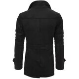 DStreet Płaszcz męski dwurzędowy czarny | Shoptok.si