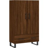 Maison Chic Visoka omara - Komoda - Predalnik rjavi hrast 69,5x31x115 cm inženirski les, (21720097) Cene