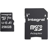 Integral Spominska kartica MicroSDHC/XC V30 UHS-I U3 visoke hitrosti 256 GB, (5000310076) Slike