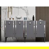 Woody Fashion Doruk - Anthracite, Silver AnthraciteSilver Console Cene