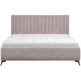 Hom`in OBLAZINJENA POSTELJA 160 cm x 200 cm , tekstil starinsko roza | Shoptok.si
