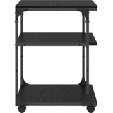  Držač za printer Crni hrast 43 x 48 x 64 cm Konstruirano drvo | shoptok.hr