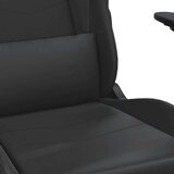  Masažni gaming stol črno umetno usnje | Shoptok.si