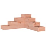  Vrtna sadilica s 4 razine 80,5x79x36 cm od masivne duglazije | shoptok.hr