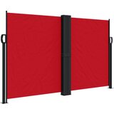 Maison Chic Zložljiva stranska tenda - Senčniki rdeča 140x1200 cm, (22041271) | Shoptok.si