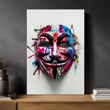  Slika ANONYMOUS MASK | Italijansko platno | Shoptok.si
